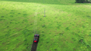 Ground preparation machine used to support clearance operations