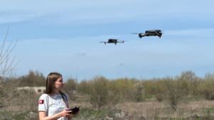 Drones used to survey land potentially contaminated by landmines and UXO